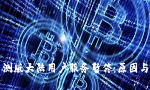 TP钱包内测版大陆用户服务暂停：原因与影响解析