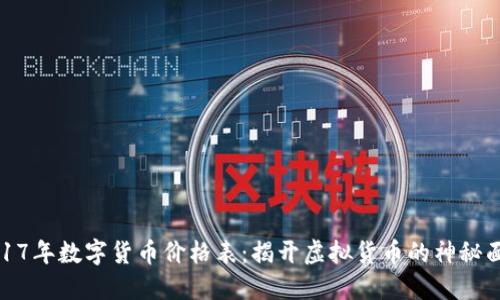 2017年数字货币价格表:揭开虚拟货币的神秘面纱
