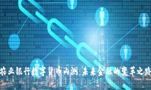 农业银行数字货币内测：未来金融的变革之路